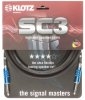 Klotz SC3PP01SW 2x 2.5 mm² Speaker cable PVC 1 m Klotz SC3PP01SW 2x 2.5 mm² Speaker cable PVC 1 m