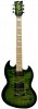ESP USA VIPER QM Dark Green Sunburst ESP USA VIPER QM Dark Green Sunburst