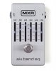 MXR M-109 Silver 6 Band EQ MXR M-109 Silver 6 Band EQ