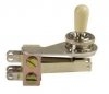Gibson TS010 L-Type Toggle Switch with Creme Cap Gibson TS010 L-Type Toggle Switch with Creme Cap