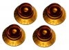 Gibson Top Hat Knobs Vintage Amber HK-030 Gibson Top Hat Knobs Vintage Amber HK-030