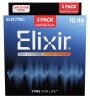 Elixir 16567 NanoWeb Light 10-46 3-Pak Elixir 16567 NanoWeb Light 10-46 3-Pak